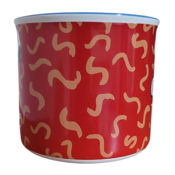 Peanuts Snoopy Thinking of You 21OZ Glossy Ceramic Camper Mug, Red - Picture 3 of 6